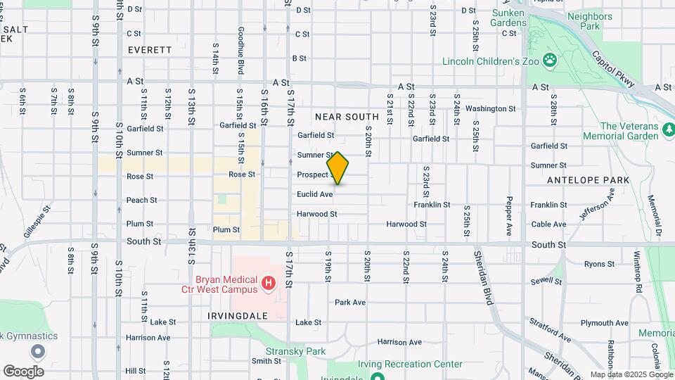 1900 Euclid Ave Map and Location Details