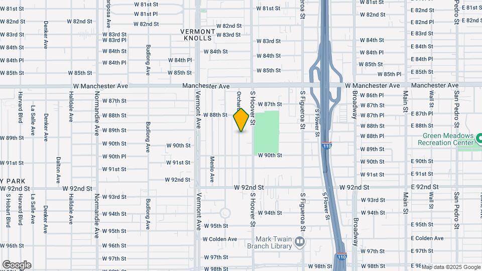 8848 Orchard Ave Mapa y Detalles de la Ubicación