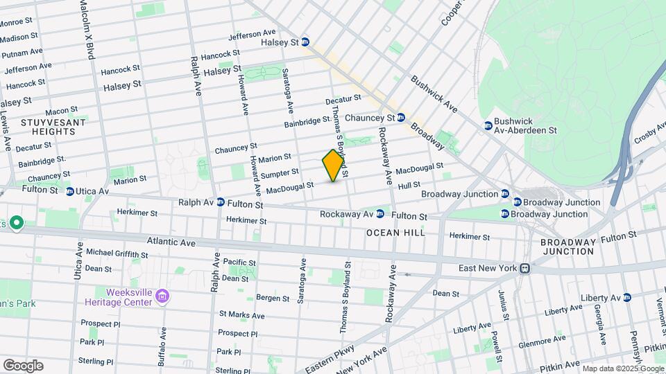 152A Macdougal St Map and Location Details
