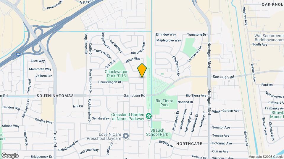 3339 Zenobia Way Map and Location Details