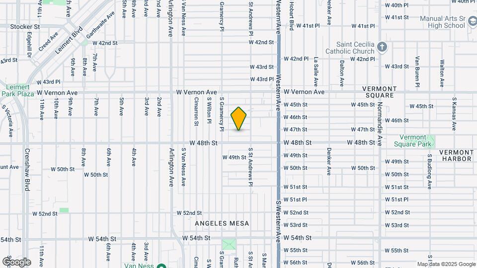 1828 W 47th St Map and Location Details