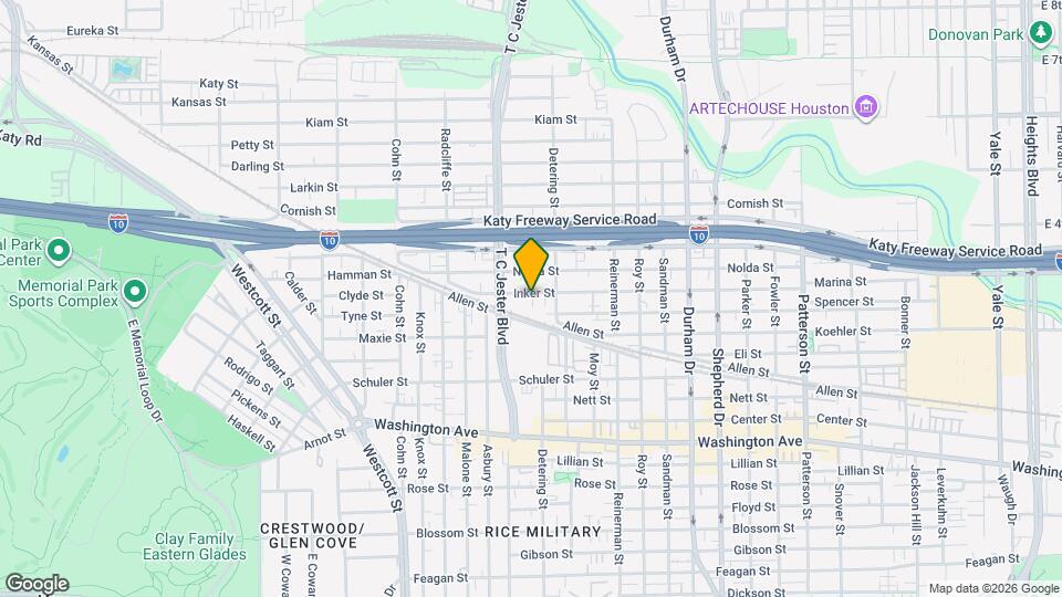 5321 Inker St Map and Location Details