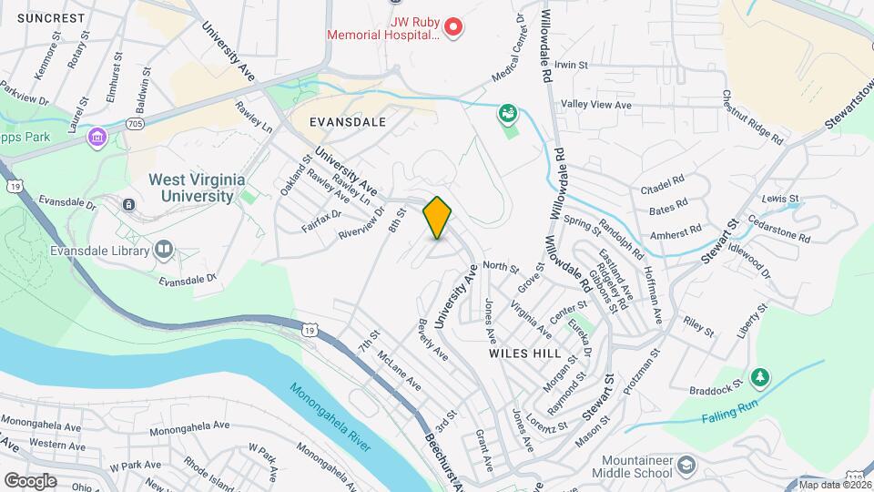 442 Dille St Map and Location Details