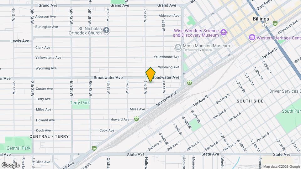 135 Custer Ave Map and Location Details