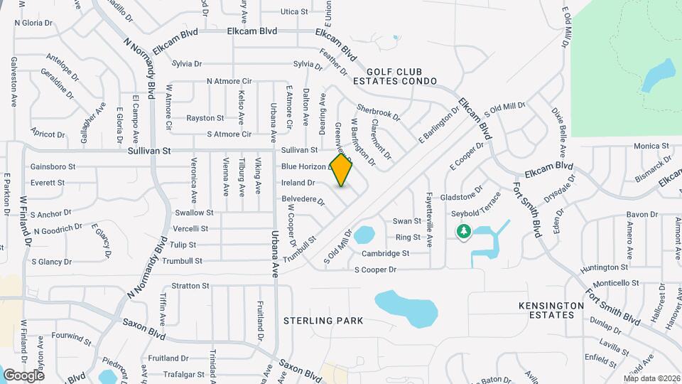 1066 Ireland Dr Map and Location Details