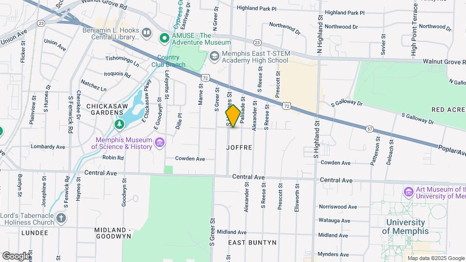 182 S Holmes St Map and Location Details