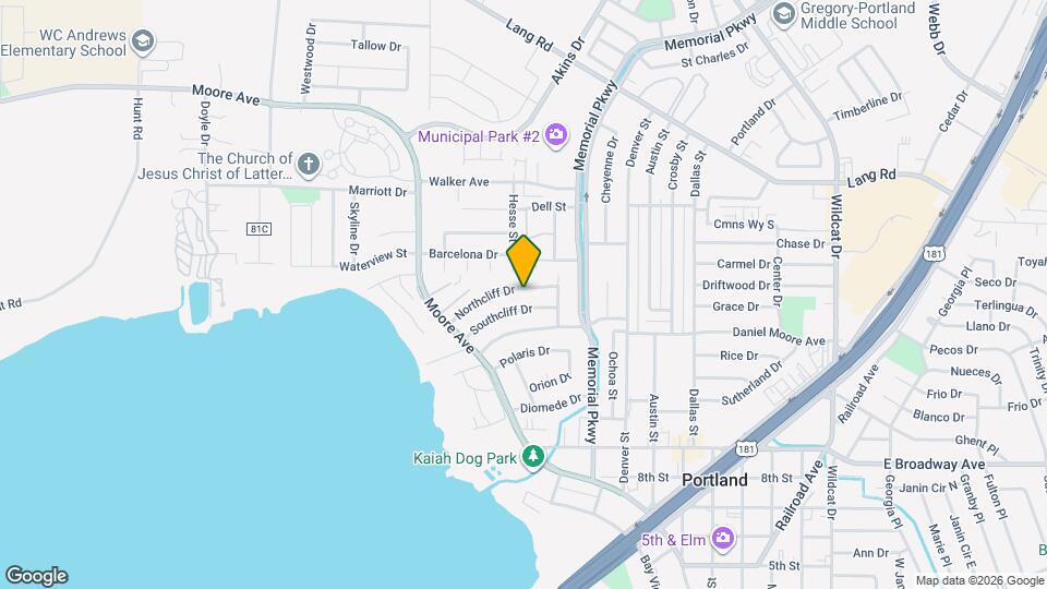 1026 Northcliff Dr Mapa y Detalles de la Ubicación