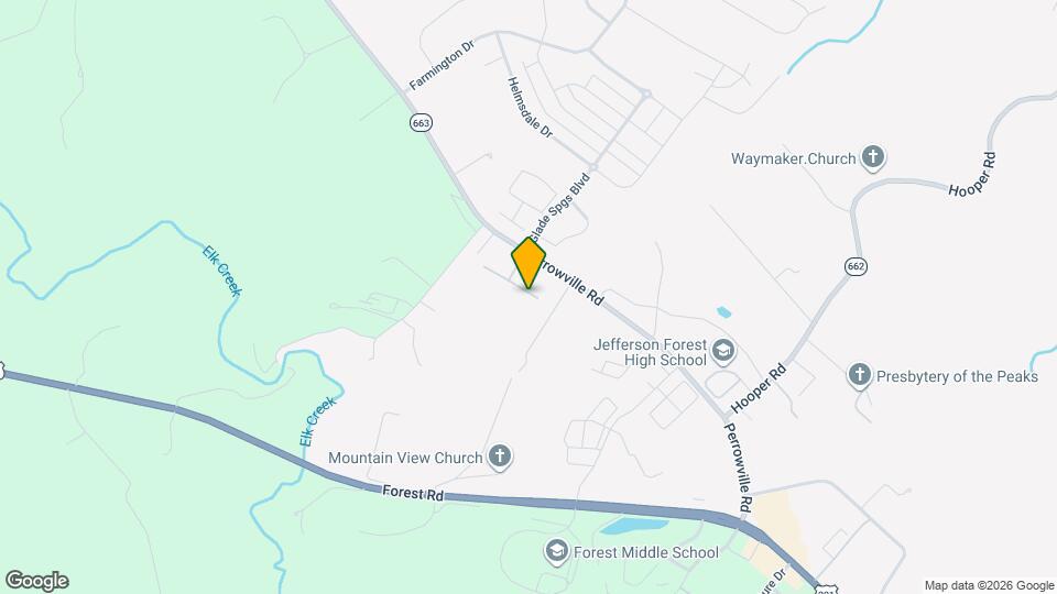 211 Jefferson Ridge Rd Map and Location Details