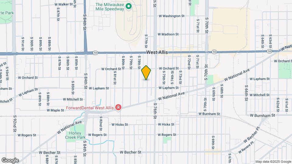 1567 S 77th St Map and Location Details