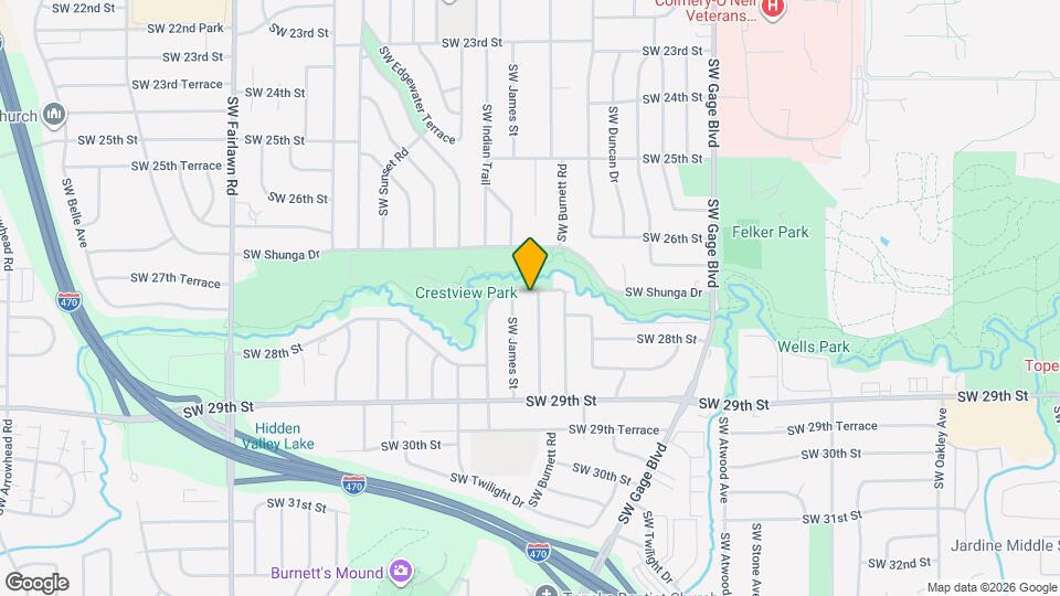 4425 SW 27th Terrace Mapa y Detalles de la Ubicación