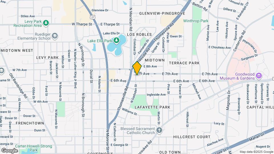 1313 N Gadsden St Map and Location Details