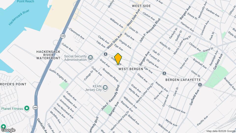 292 Claremont Ave, Unit 3 Bedroom 1 Bathroom Units Map and Location Details
