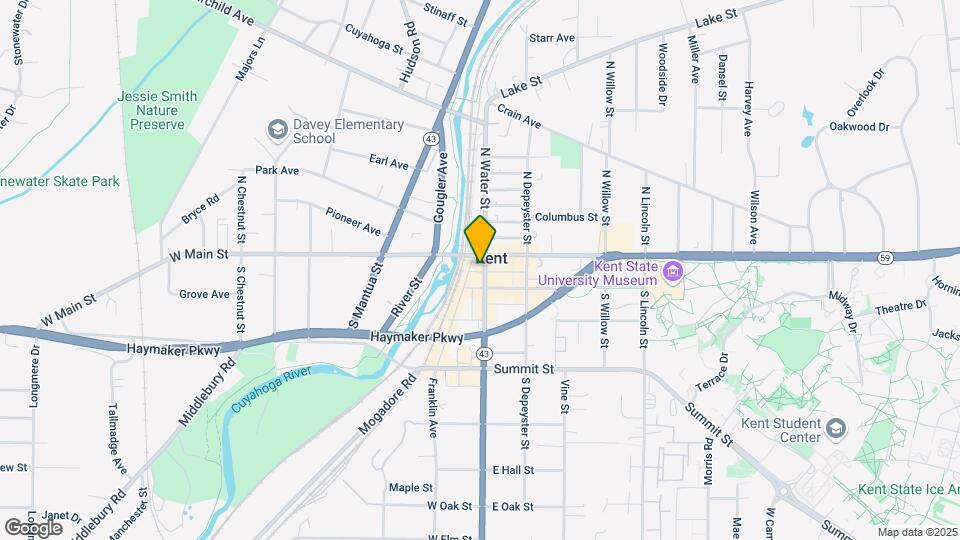 124 S Water St, Unit 124 1.5 Mapa y Detalles de la Ubicación