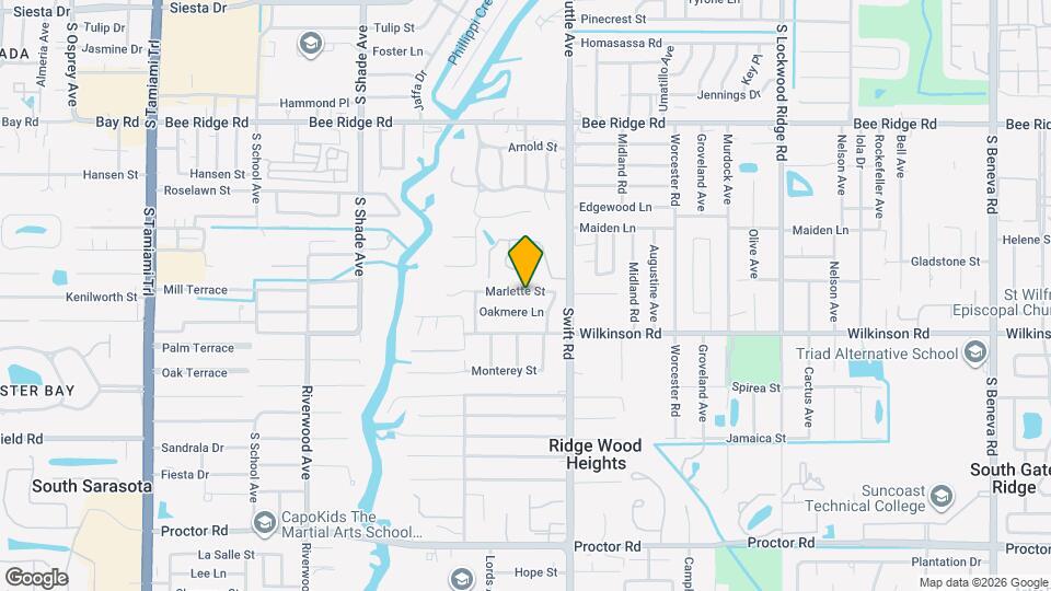 2704 Marlette St Map and Location Details