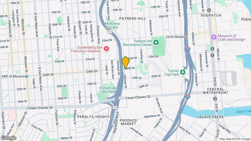 1309 Kansas St, Unit 1309 Map and Location Details