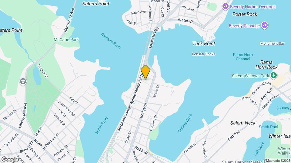 12 Thorndike St Map and Location Details