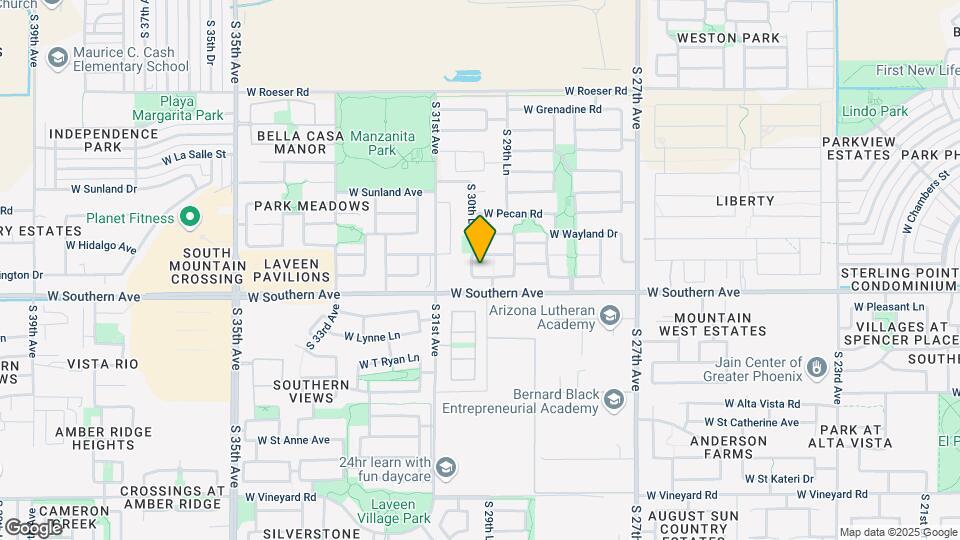 3012 W Kowalsky Ln Map and Location Details
