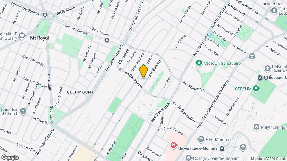 2845 Barclay Av Map and Location Details