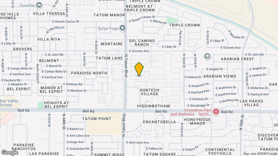 4854 E Helena Dr Map and Location Details