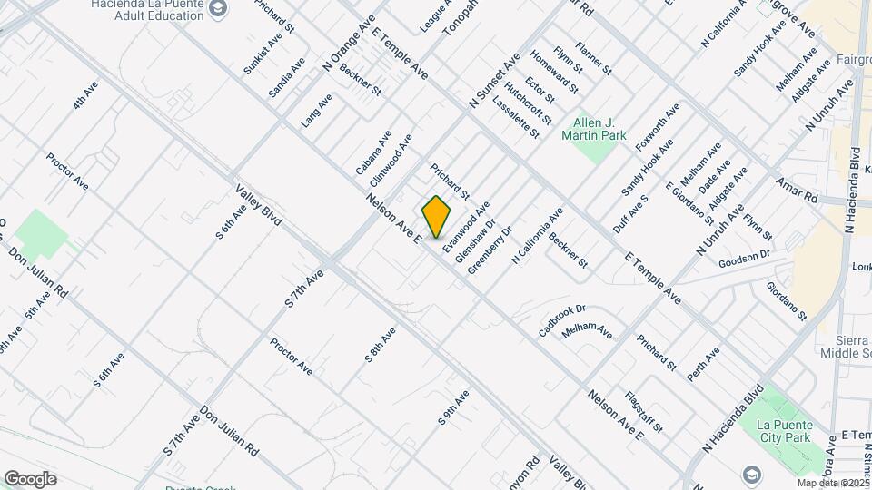 14733 Nelson Ave Mapa y Detalles de la Ubicación