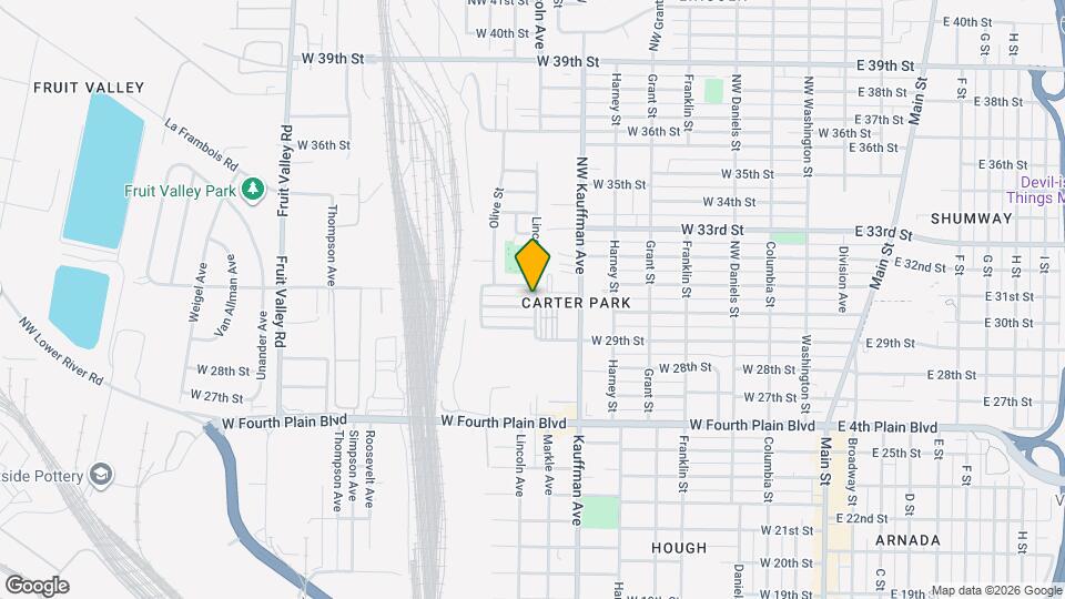 1100 W 30th St Map and Location Details