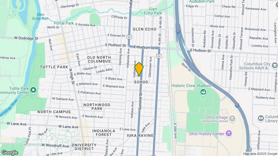 2355 Summit St Map and Location Details