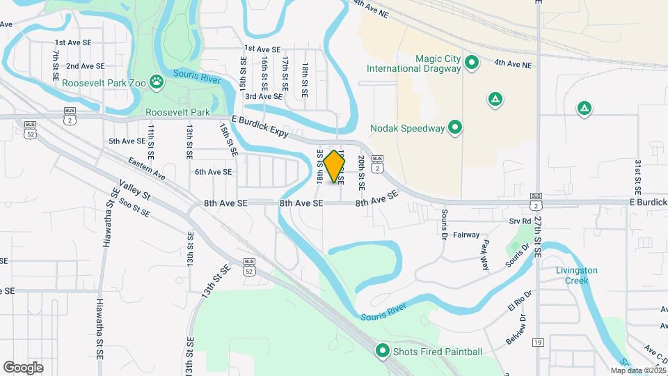618 19th St SE Map and Location Details