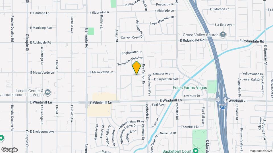 731 Autumn Moon Dr Map and Location Details