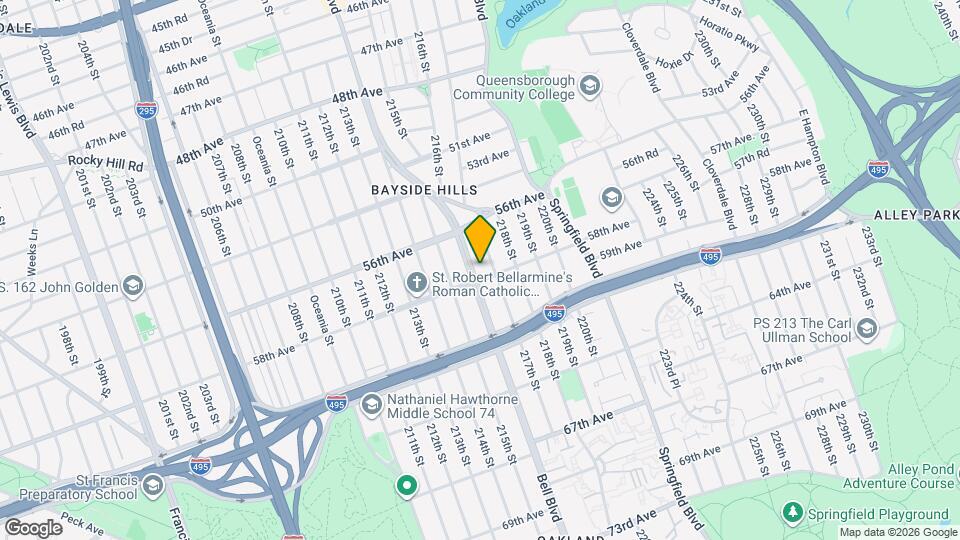 56-51 Bell Blvd, Unit 2 Mapa y Detalles de la Ubicación