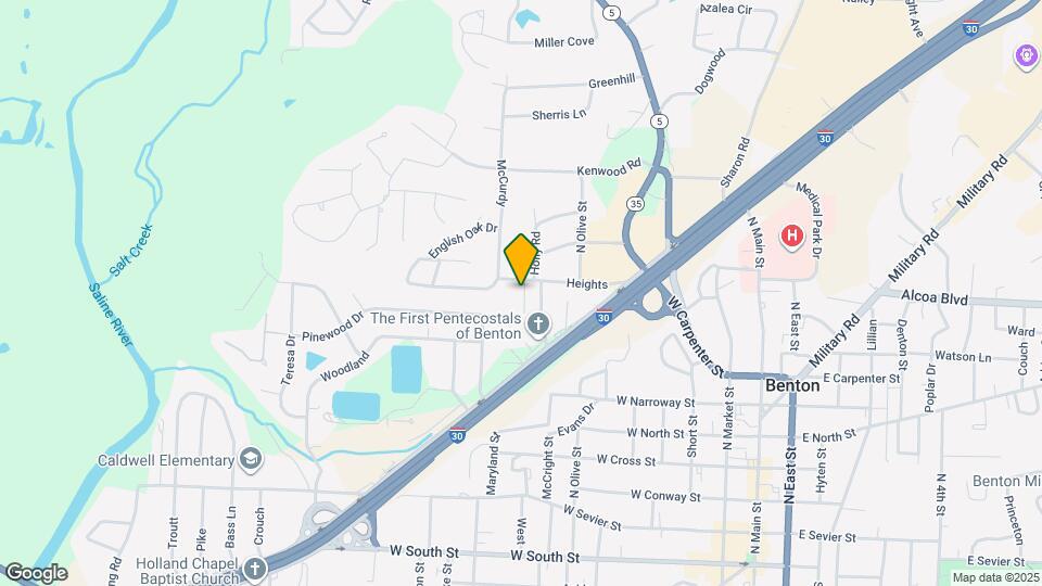 912 Denver St Map and Location Details