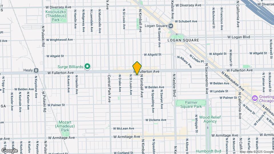 3414 W Medill Ave Map and Location Details