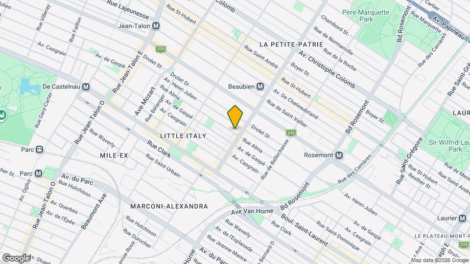 6519 Alma Map and Location Details