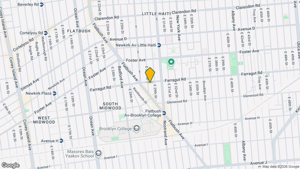 2806 Farragut Rd Map and Location Details