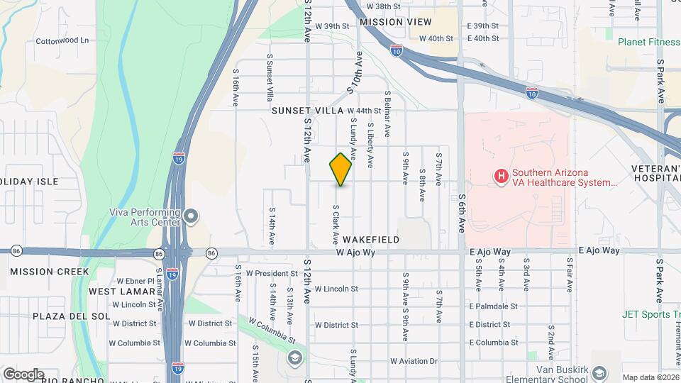 3619 S Clark Ave, Unit 3150 Map and Location Details