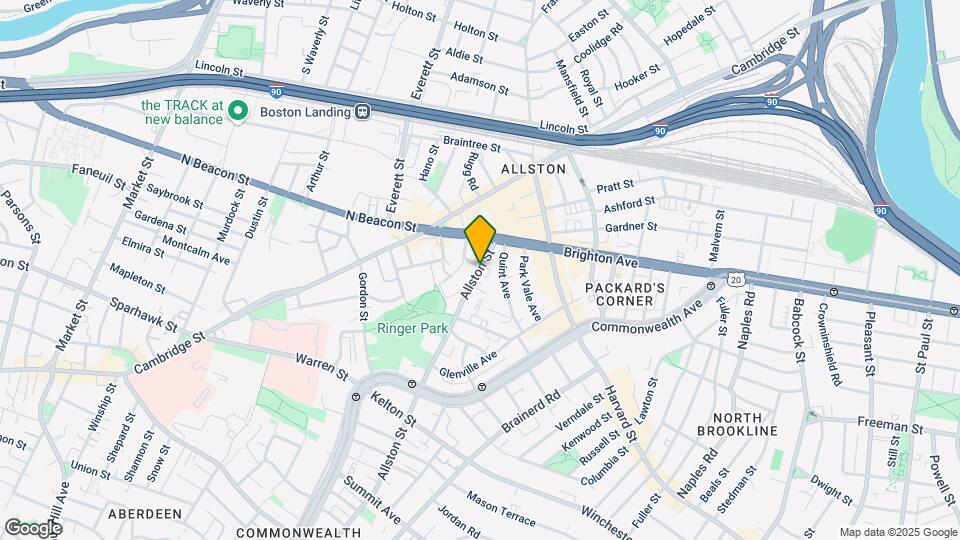 28 Allston St Mapa y Detalles de la Ubicación
