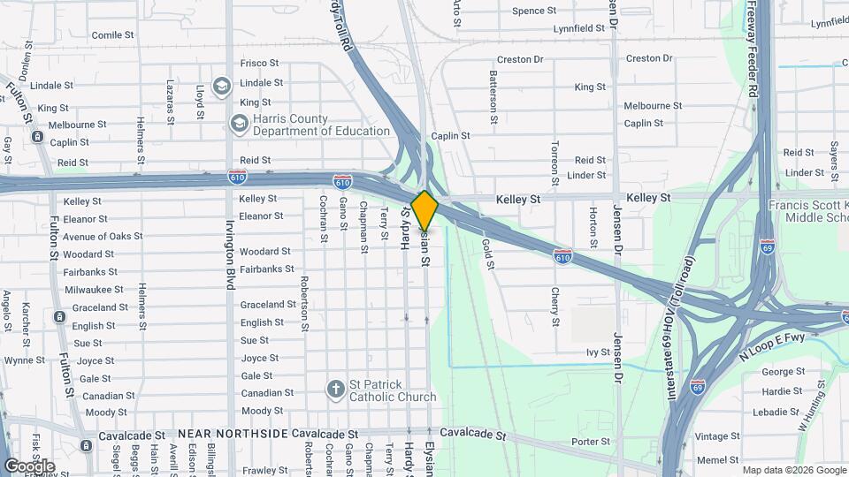 5705 Elysian St Map and Location Details