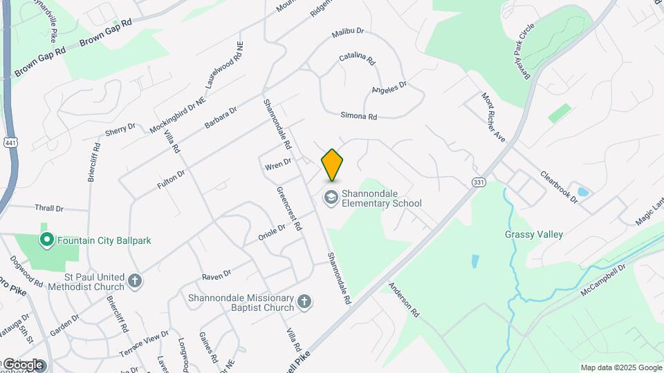 4812 Cannon Ridge Dr Map and Location Details