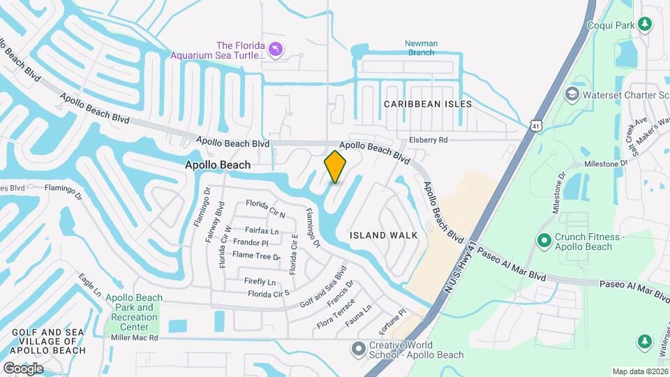 416 Bahama Grande Blvd Map and Location Details