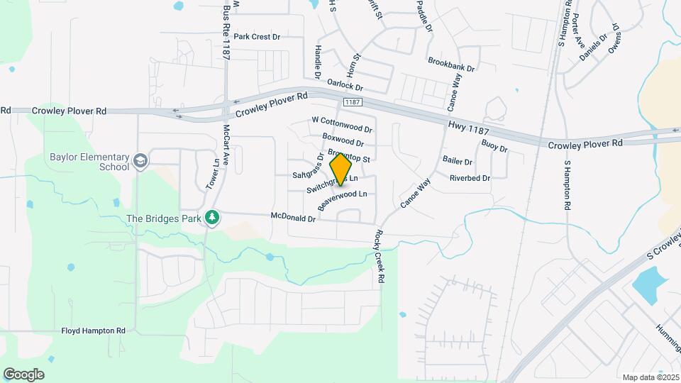 1140 Beaverwood Ln Map and Location Details