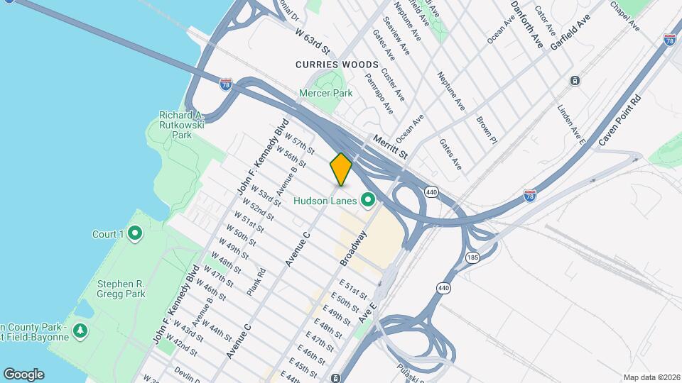 1136 Avenue C Map and Location Details