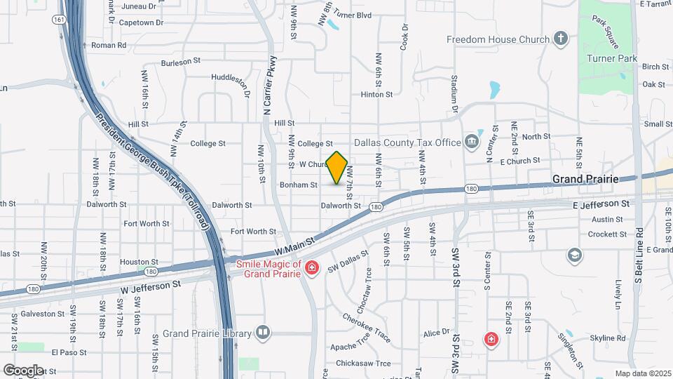 717 Bonham St Map and Location Details