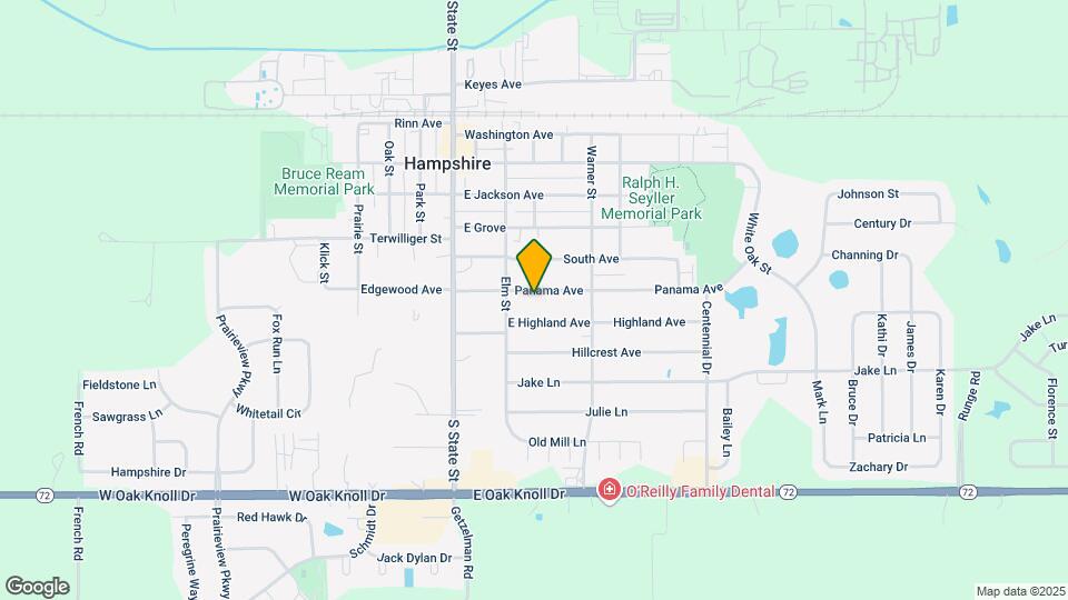 225 Panama Ave Mapa y Detalles de la Ubicación