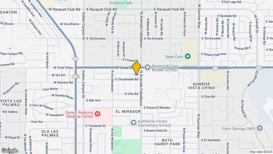 950 E Chuckwalla Rd Map and Location Details