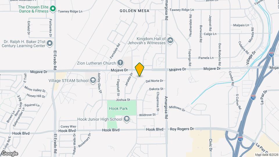 15261 San Jose Dr Mapa y Detalles de la Ubicación