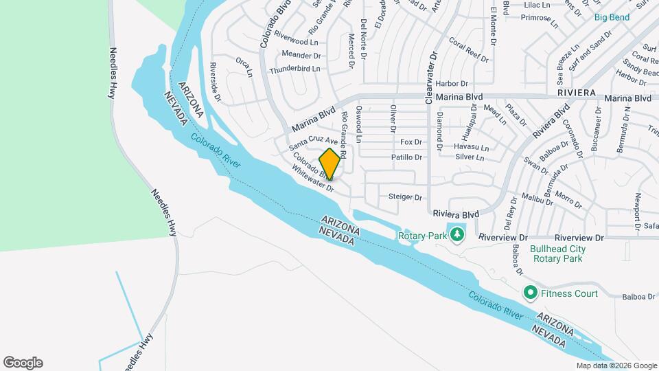 2140 Whitewater Dr Map and Location Details