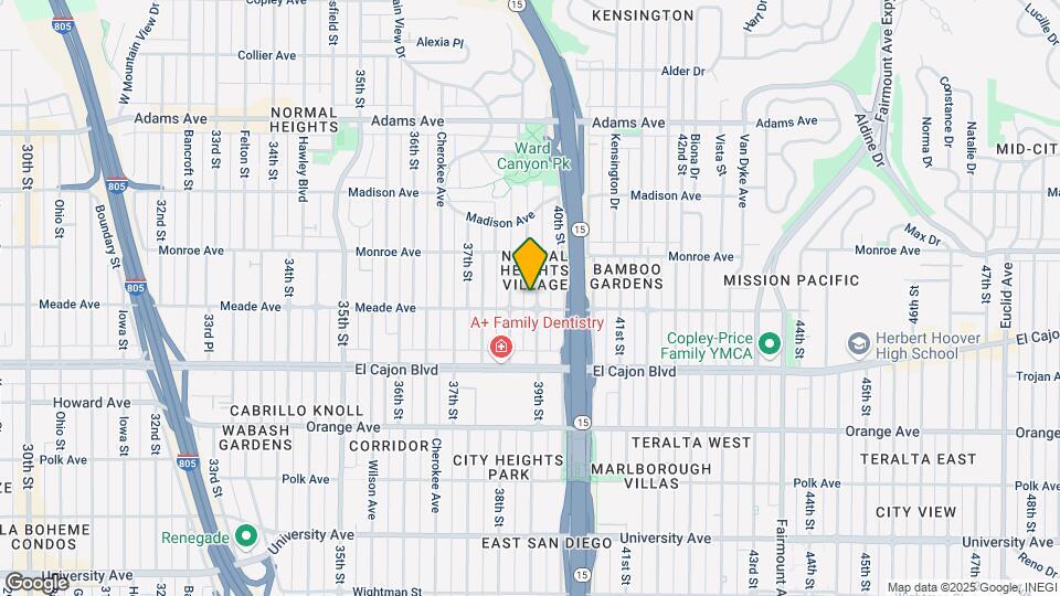 4414 39th St, Unit 7 Mapa y Detalles de la Ubicación