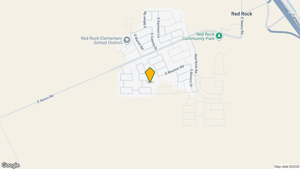 21184 E Frontier Rd Map and Location Details