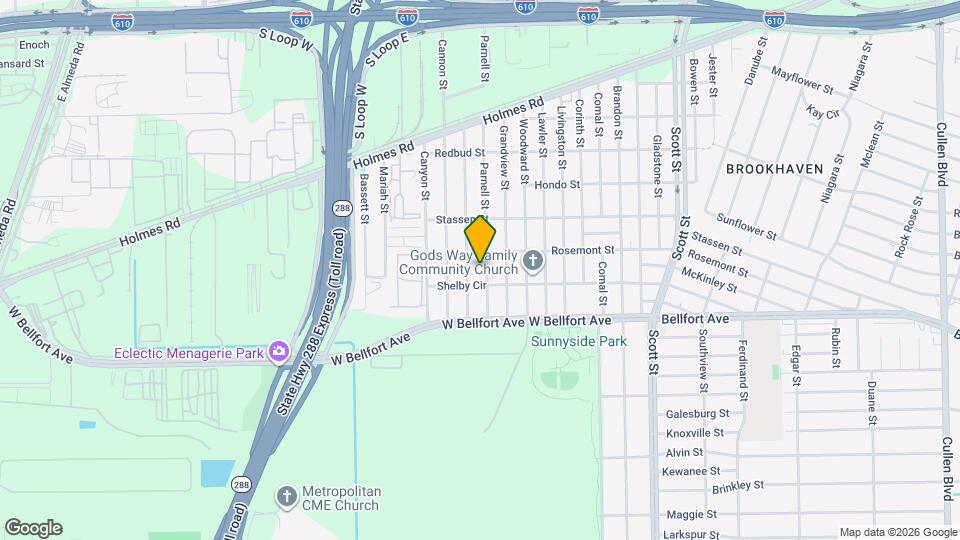 8324 Parnell St Map and Location Details