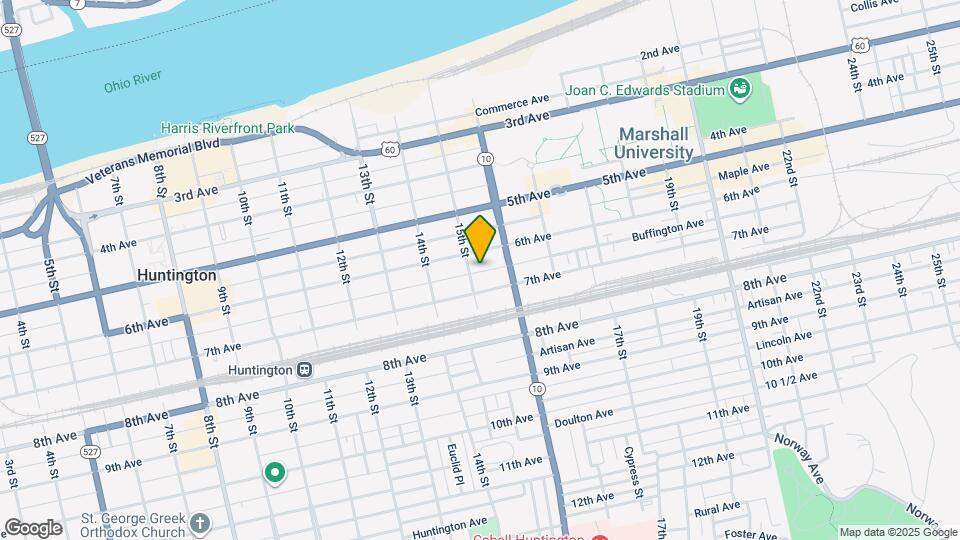 620 15th St Map and Location Details