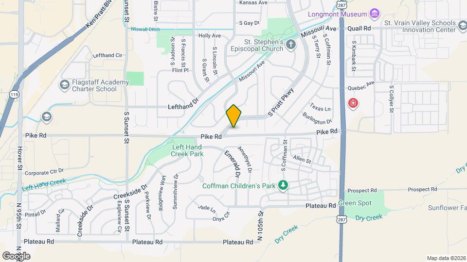 1809 S Pratt Pkwy Map and Location Details